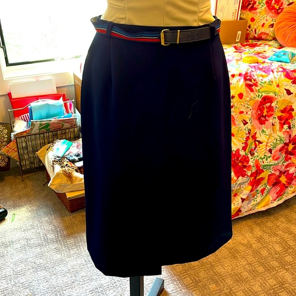 Vintage 70’s/80’s Pant-her polyester midi skirt - Picture 1 of 4